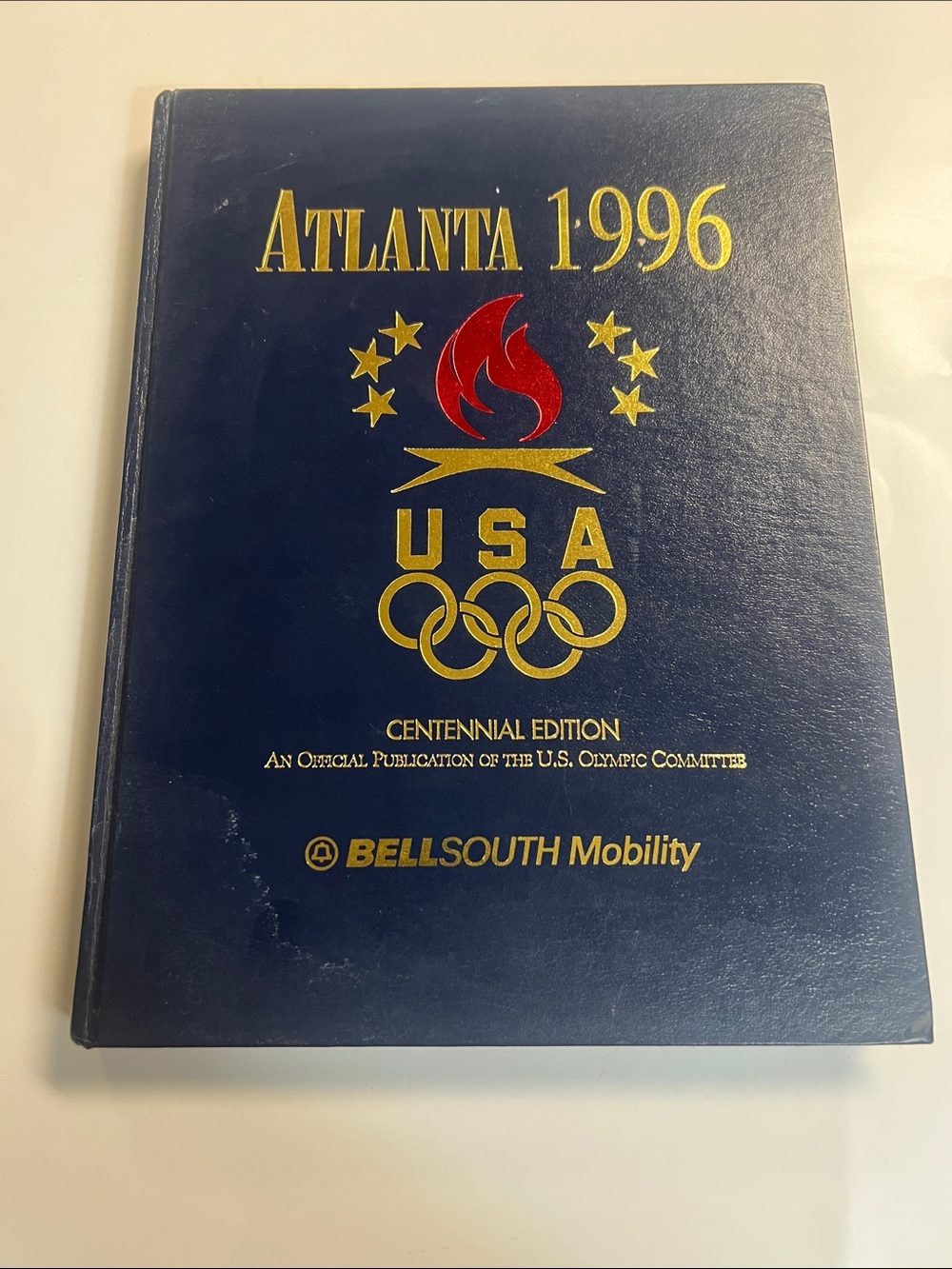 Atlanta 1996 Centennial Edition USA Olympic Hardcover Book - Collectable & Rare